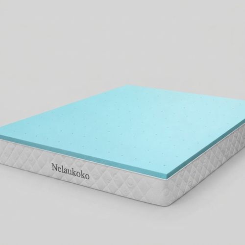 Nelaukoko 2-Inch Cooling Memory Foam Twin XL Topper
